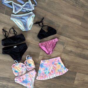 Girls 6/7 swimwear bundle